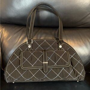 Vera Bradley Quilted Half Dome Handbag